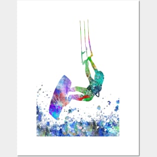 Kitesurfing Posters and Art